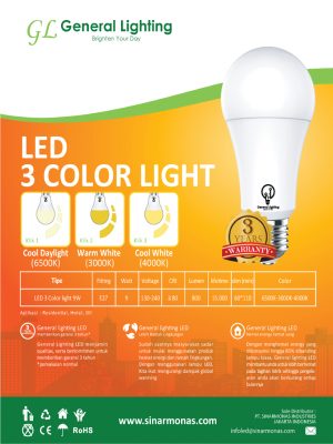 GL LED 3 Color